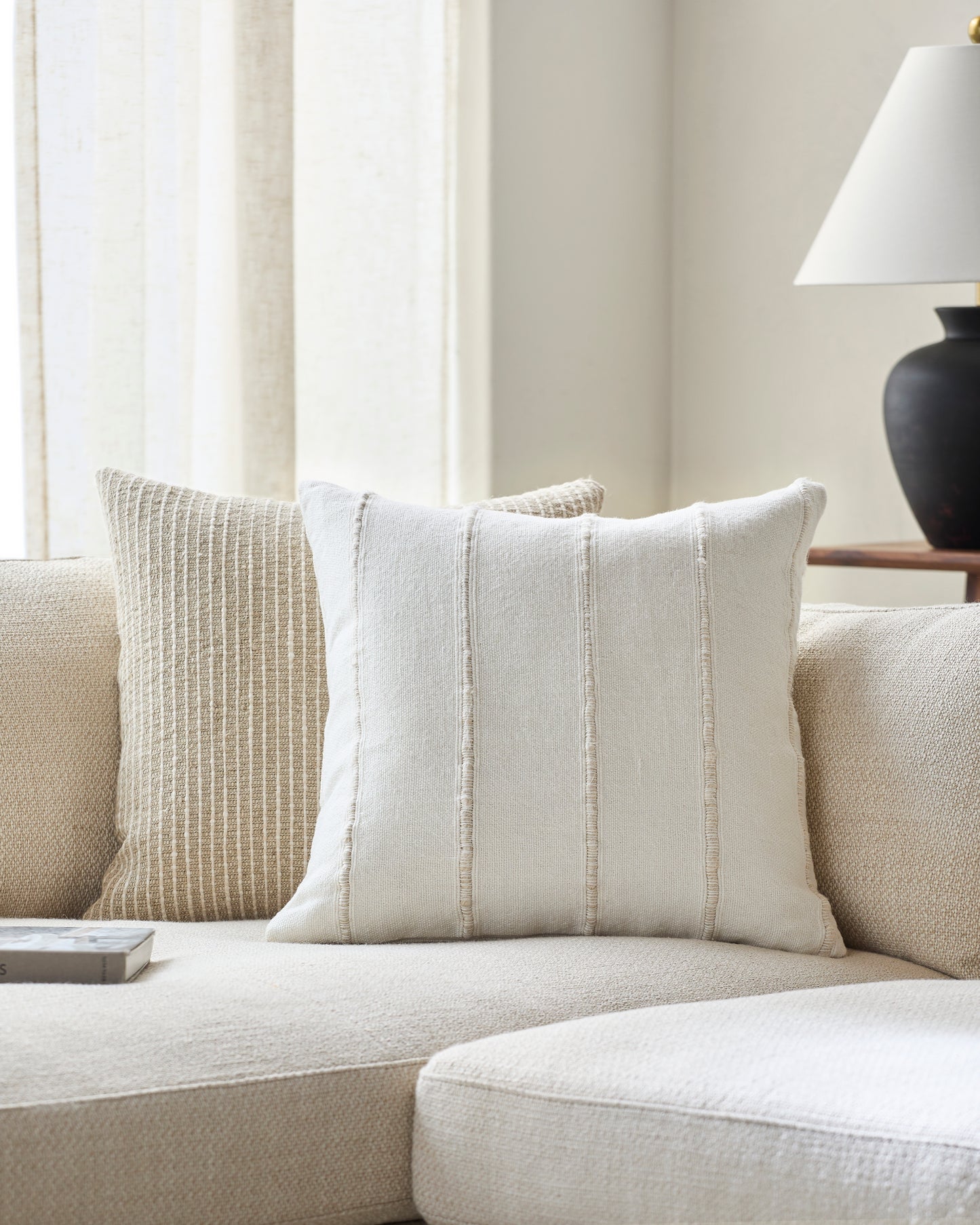 Organic Stripe Pillow