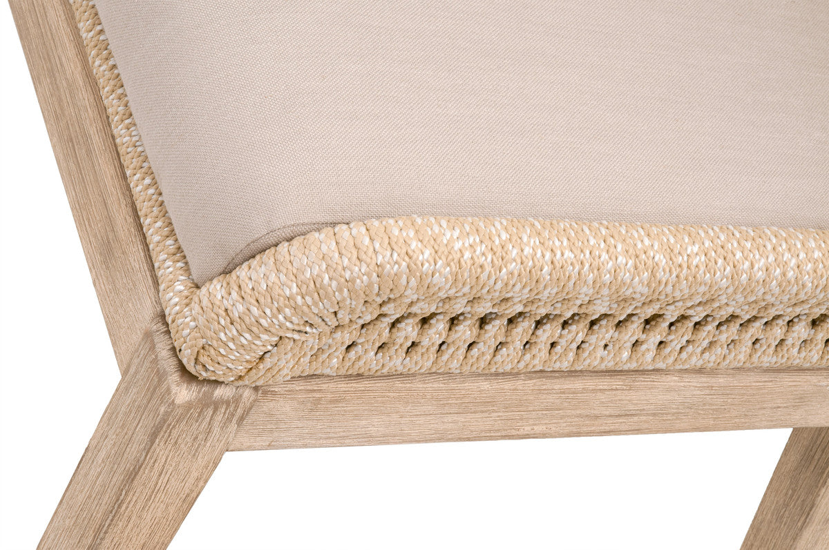 X Rope Dining Chair Sand Set of (2)