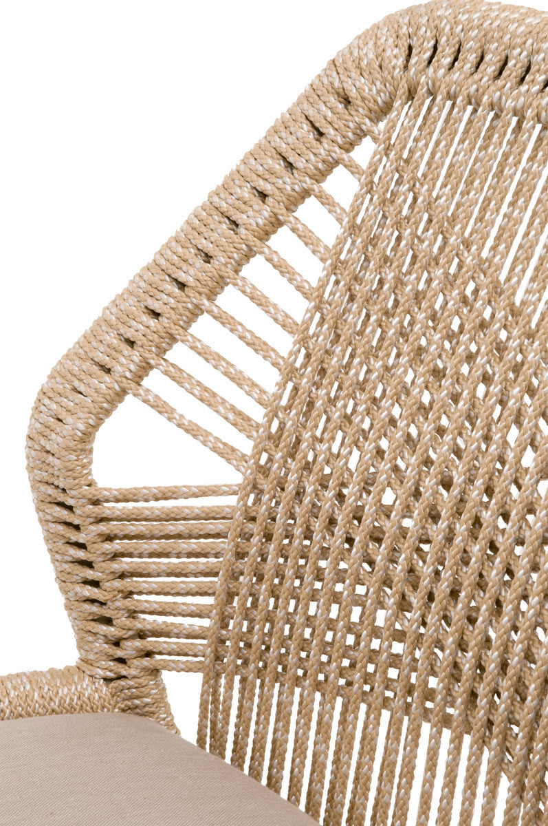 X Rope Dining Chair Sand Set of (2)