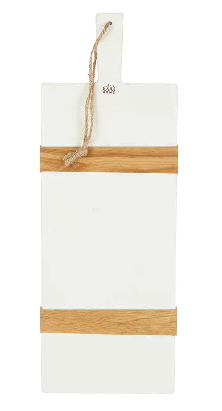 White Rectangle Charcuterie Board