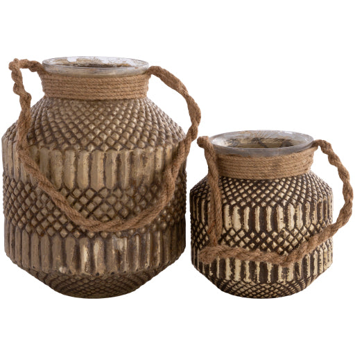 Mendi Lanterns Set of (2)