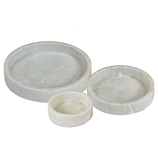 Marble Tray Set