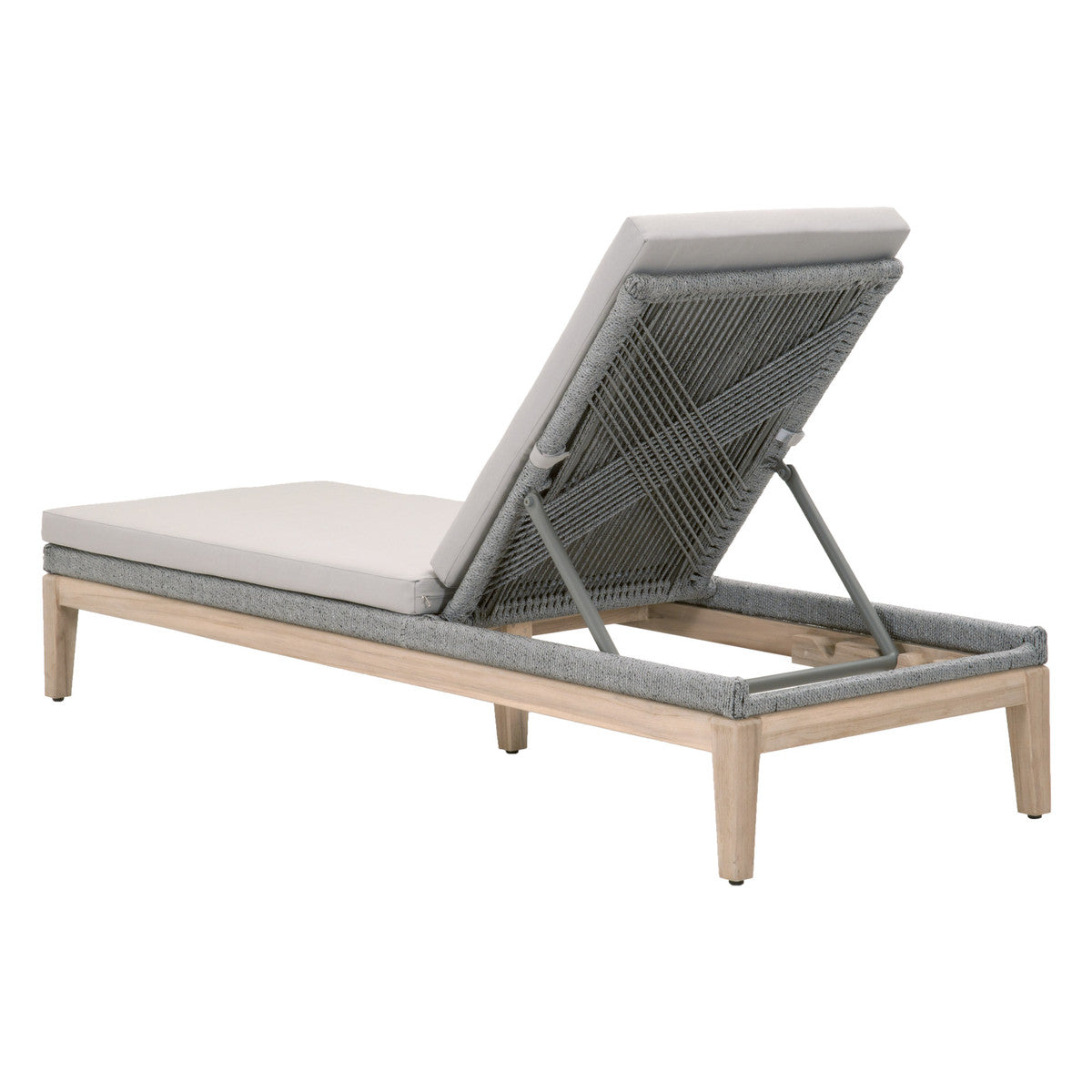 X Rope Outdoor Chaise