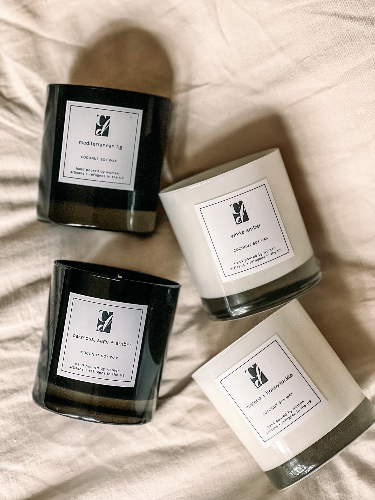 CD Handmade Candles Designed for Good