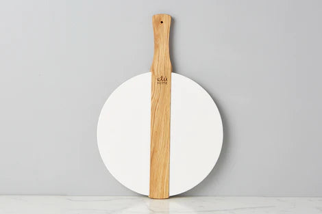 White Round Charcuterie Board, Small