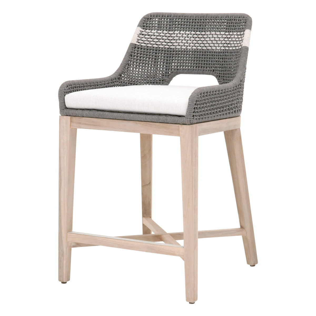 Strie Outdoor Counter Stool - Dove