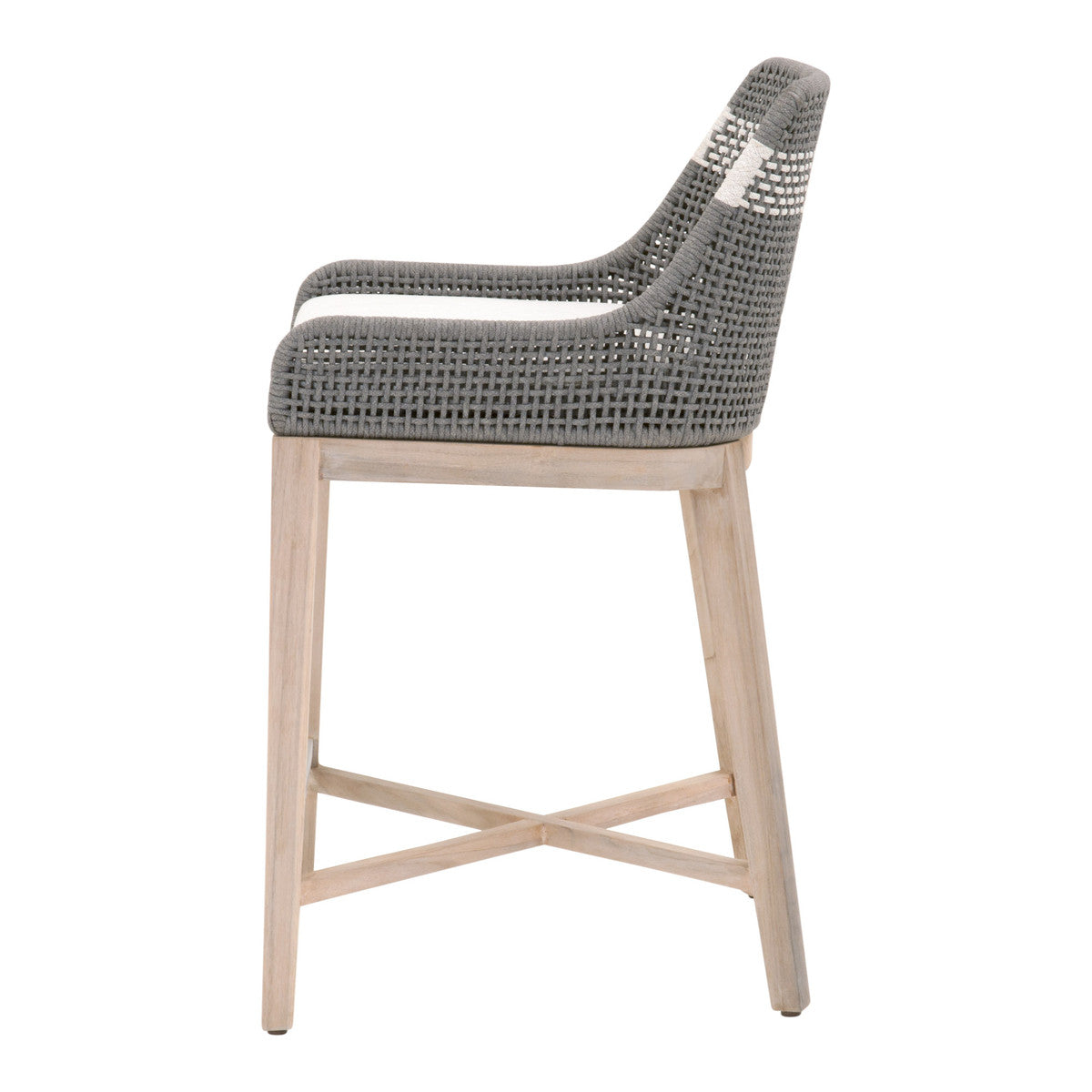 Strie Outdoor Counter Stool - Dove